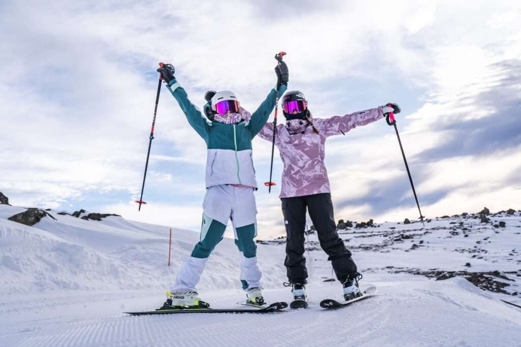 Skiing in Thredbo